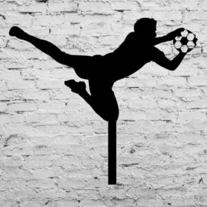 Cake Topper « Gardien de but de football »