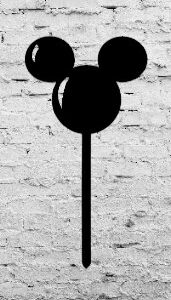 Cupcake Topper « Tête de Mickey »