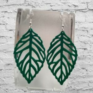 Boucles d’oreilles « Feuille »