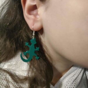 Boucles d’oreilles « Lézard »